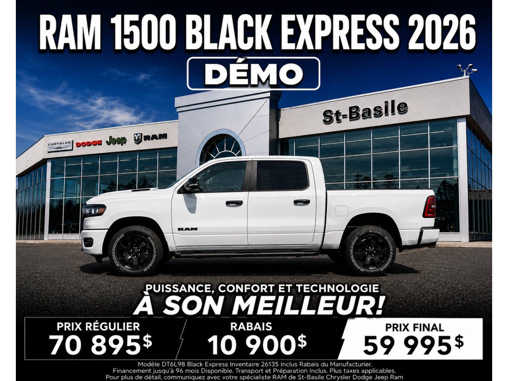 Ram 1500 2026 Blanc Saint-Basile-le-Grand - photo #2