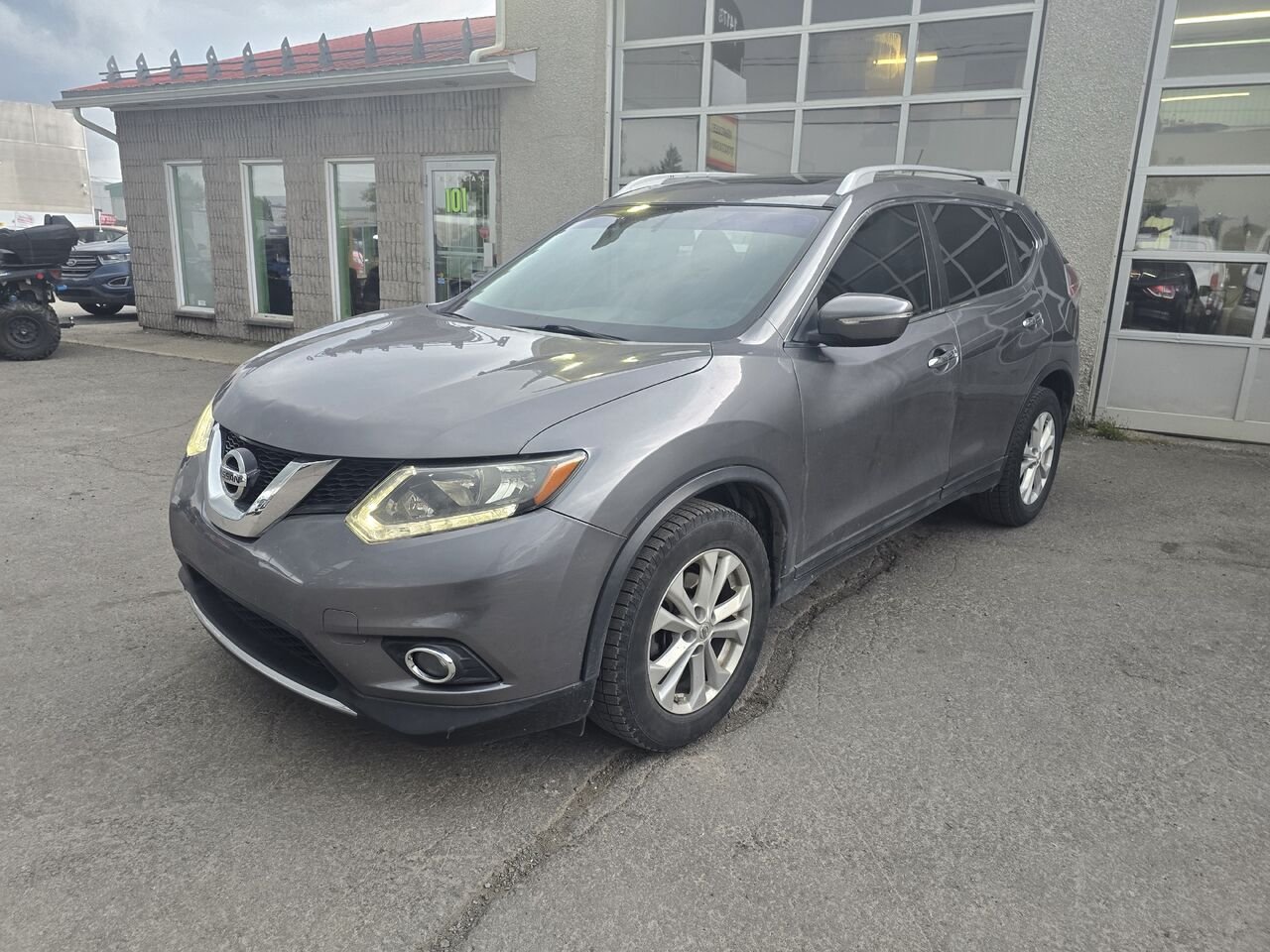 2014 Nissan Rogue Grey  - photo #0
