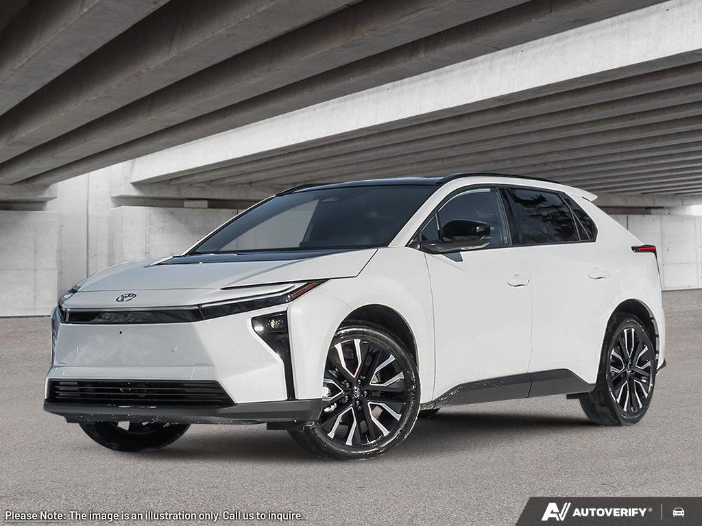 2026 Toyota bZ 2601882 | Limited Wind Chill Pearl w/Black Roof Edmonton - photo #0