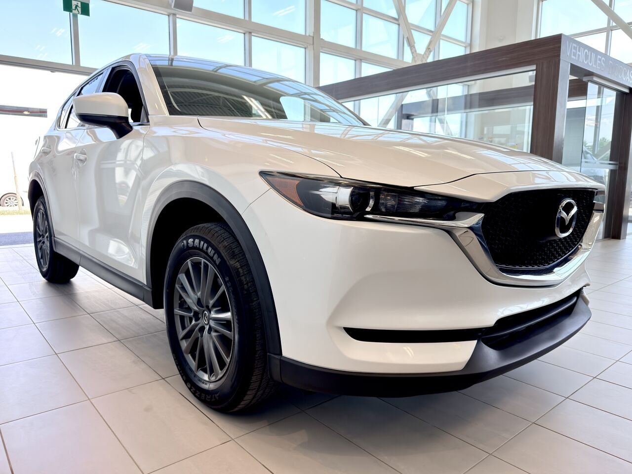 2017 Mazda CX-5 White Notre-Dame-des-Prairies - photo #6