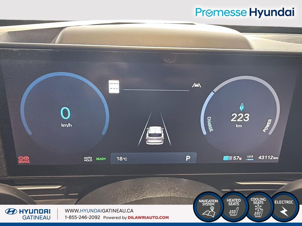 2024 Hyundai Kona Electric Grey Gatineau - photo #12
