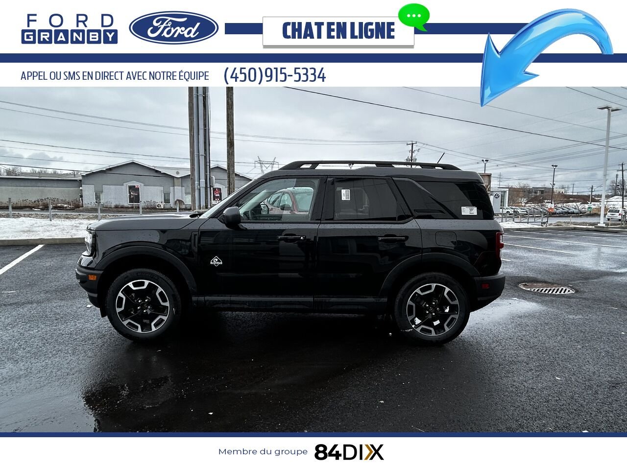Ford BRONCO SPORT 2024 Noir Granby - photo #6