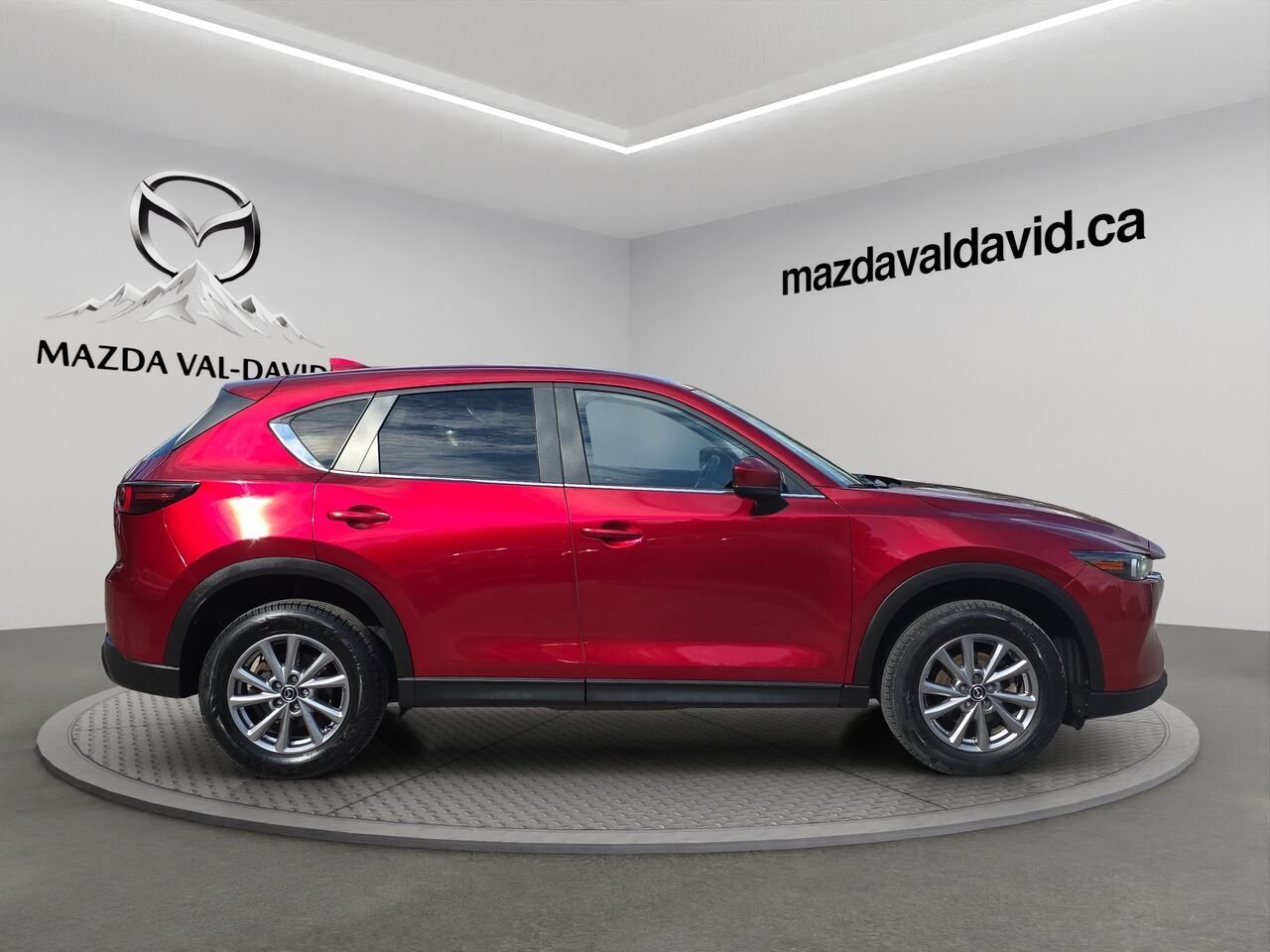 Mazda CX-5 GS TI, toit ouvrant, cruise control, volant chauffant 2022 Rouge Val-David - photo #3