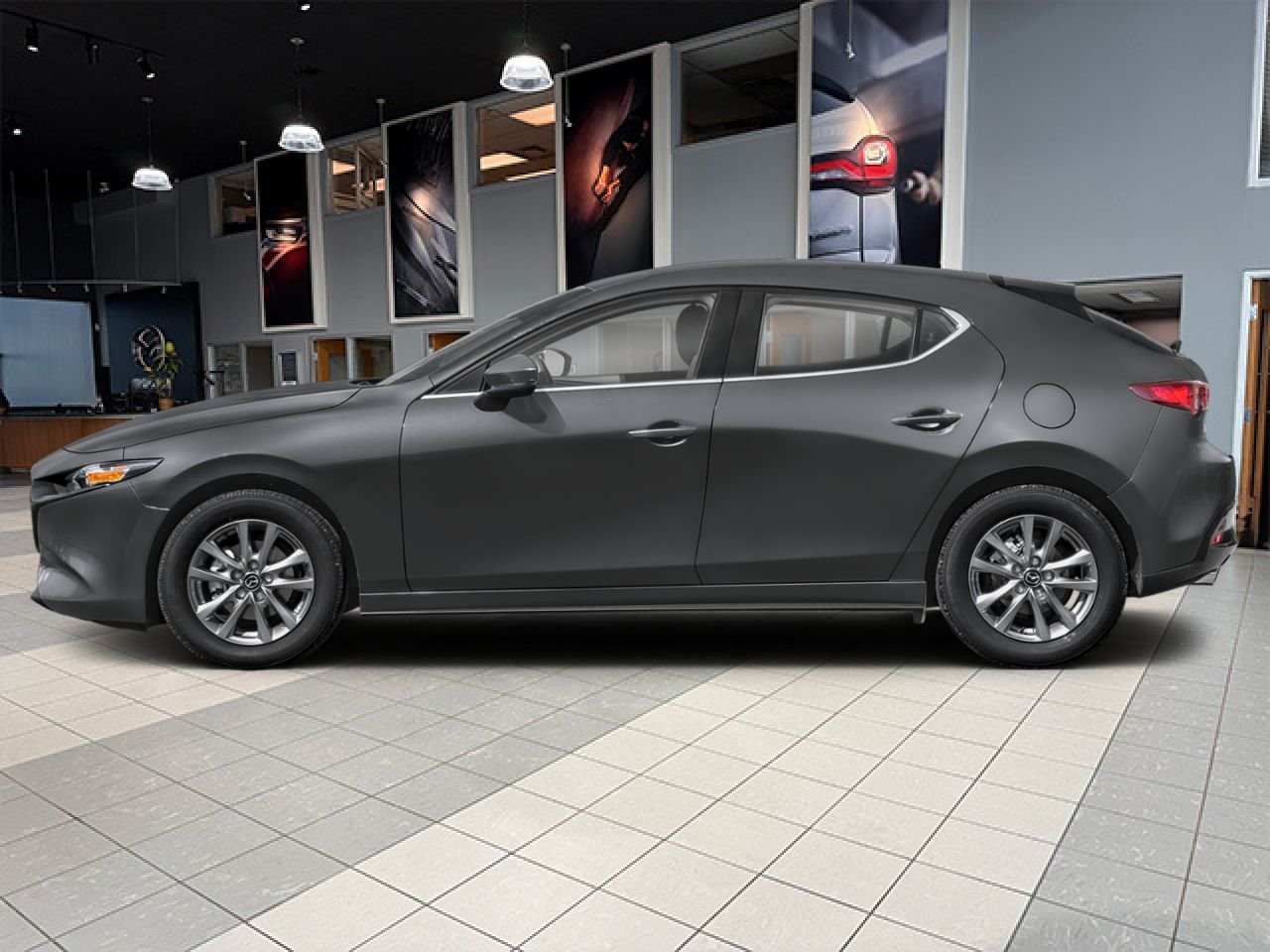 2026 MAZDA Mazda3 Sport Machine Grey Metallic Notre-Dame-des-Prairies - photo #2