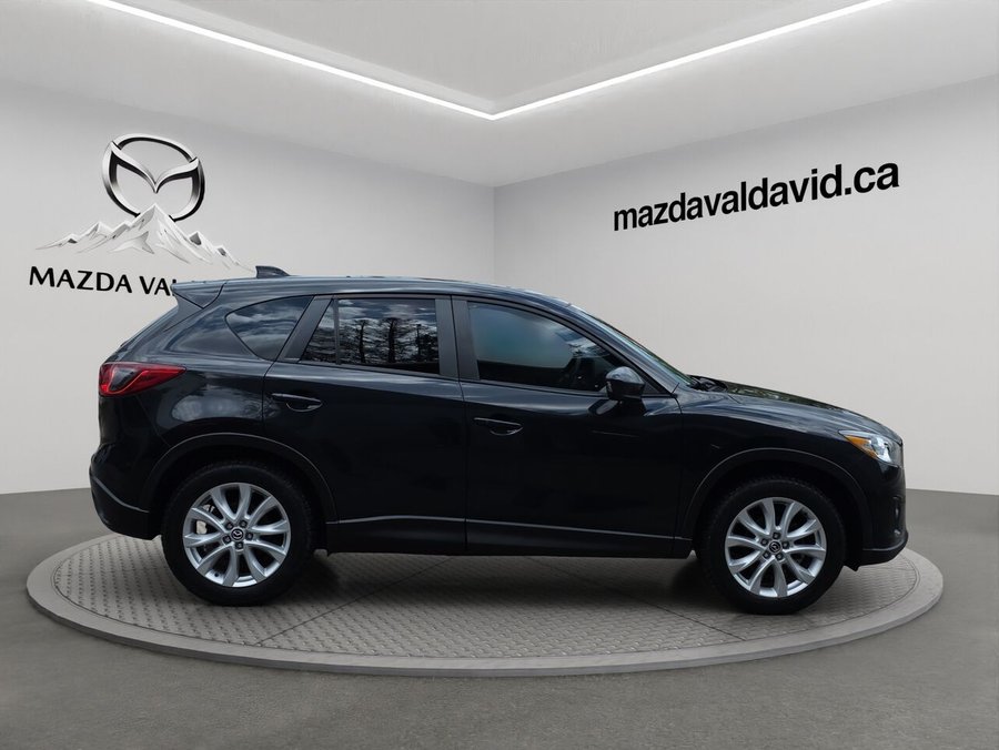 Mazda CX-5 Traction intégrale, 4 portes, boîte automatique, GT, Toit ouvrant, commande audio au volant 2013 Noir