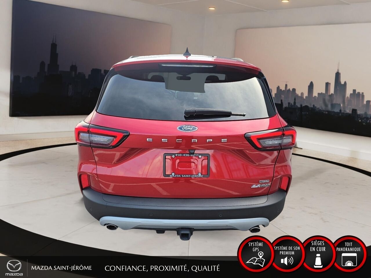2025 Ford Escape Red Saint-Jérôme - photo #6