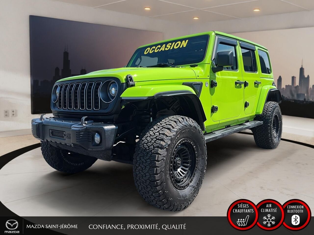 Jeep Wrangler 2021 Vert Saint-Jérôme - photo #0