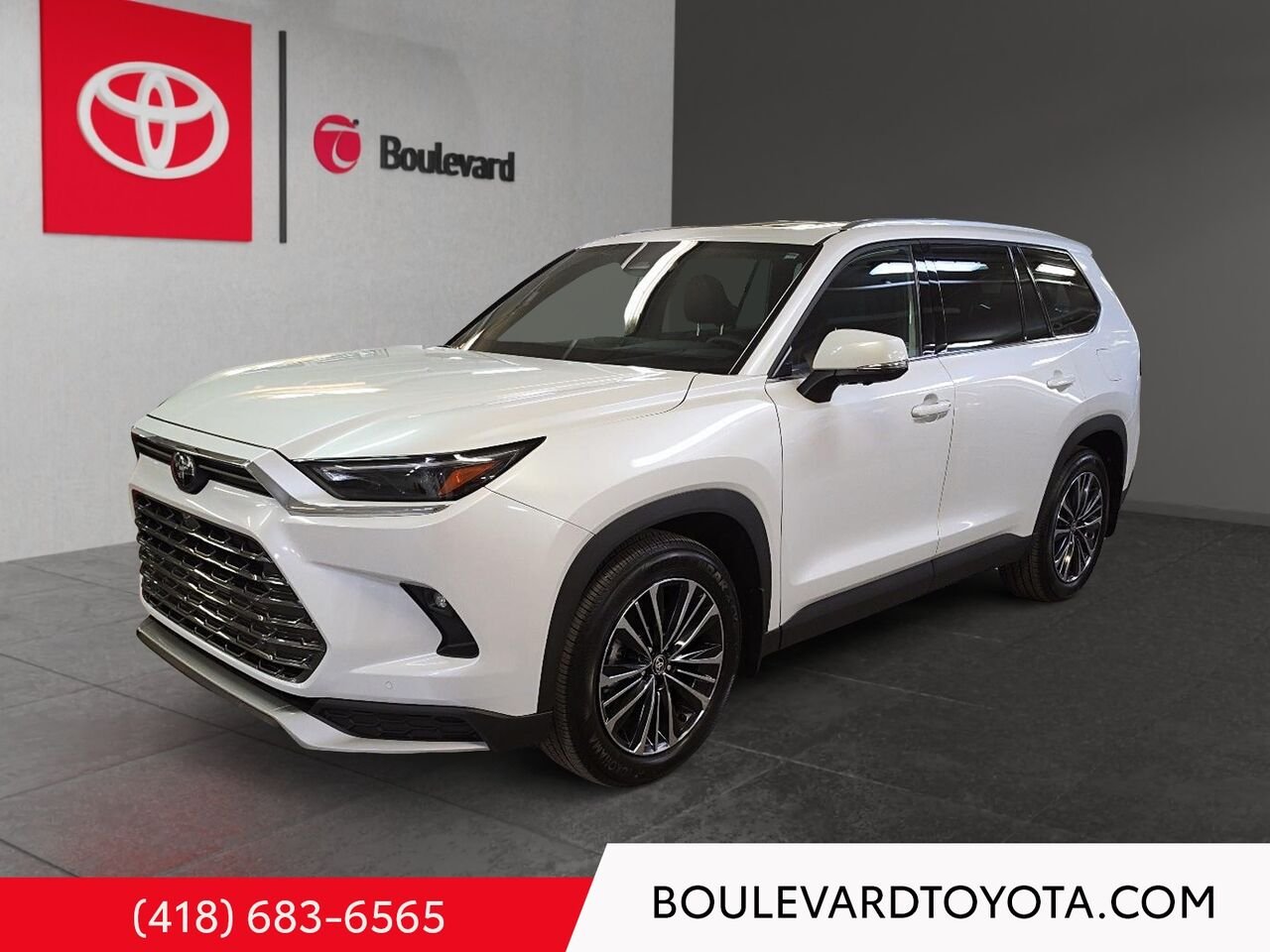 TOYOTA GRAND HIGHLANDER 100120A-109 | HYBRIDE PLATINUM MAX, AWD 2026 Blanc Québec - photo #0