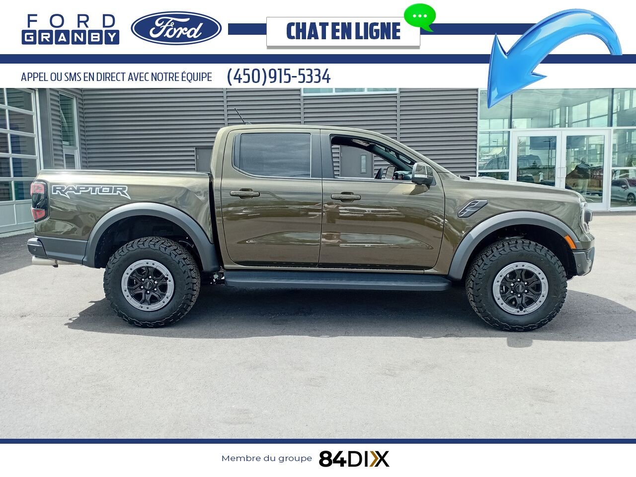 Ford RANGER 2024 Vert Granby - photo #3