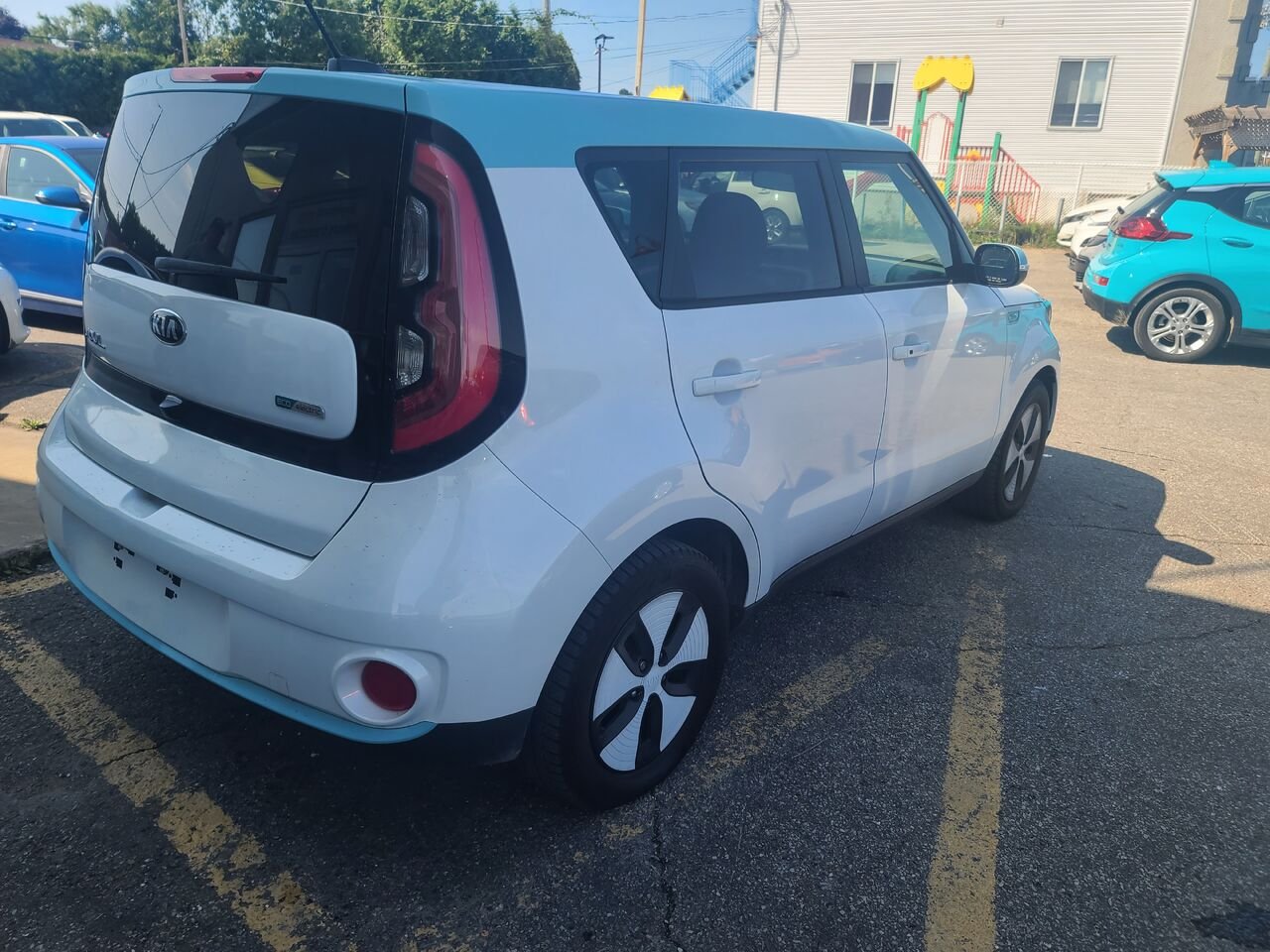 Kia Soul EV 2018 Blanc Longueuil, - photo #4