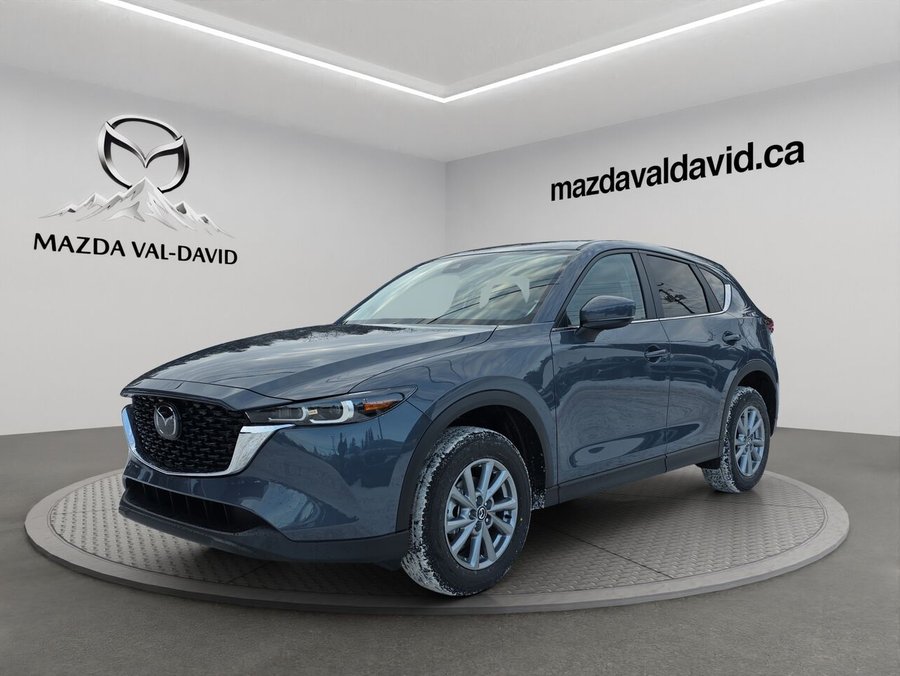 2025 Mazda CX-5 Gs, awd, sièges, volant et rétroviseurs chauffants, hayon électrique Polymetal Metallic
