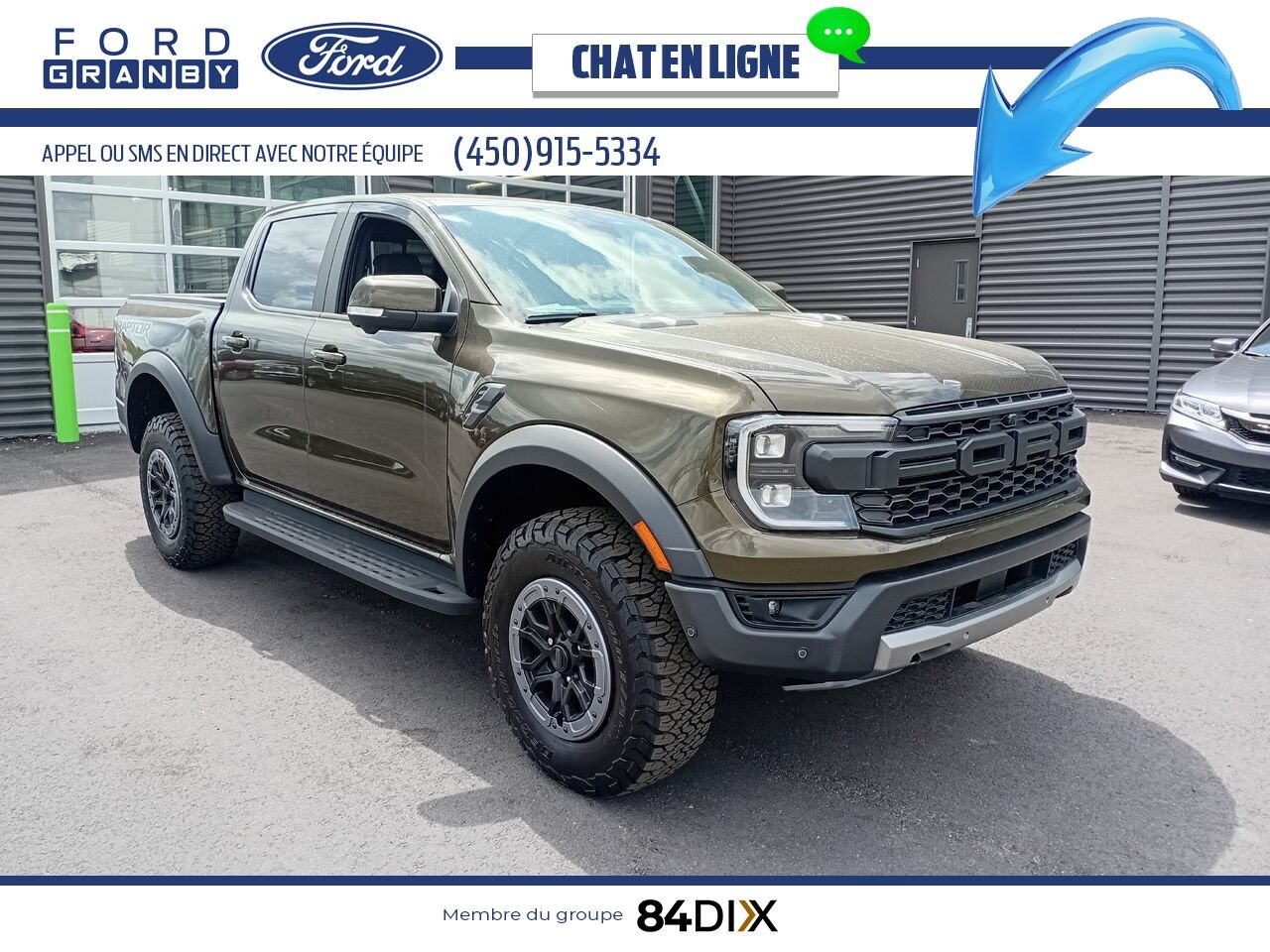 Ford RANGER 2024 Vert Granby - photo #0