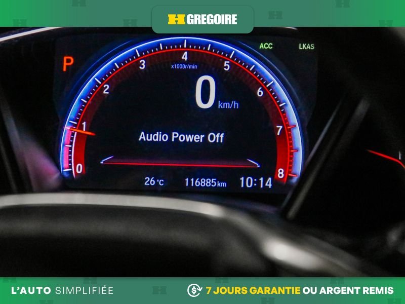 Honda Civic 822259 | Sport AUTO AC CUIR TOIT GR ELECT MAGS CAM RECUL BL 2019 Bleu Laval - photo #22