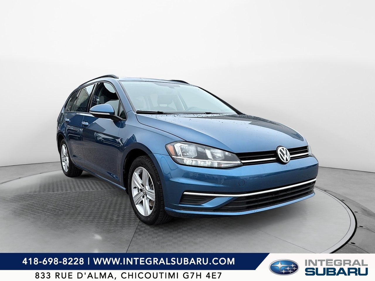 Volkswagen Golf SportWagen NIV 3VW117AU3KM517964 2019 Bleu Baie-Comeau - photo #1