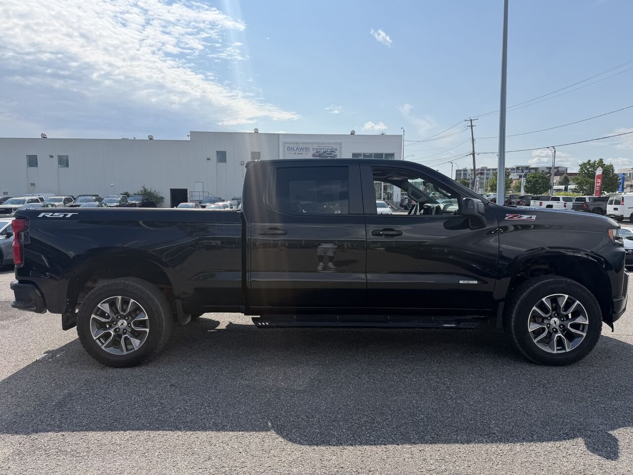 CHEVROLET SILVERADO 1500 RST RST cabine multiplace 4RM 157 po 2021 Noir Gatineau - photo #20