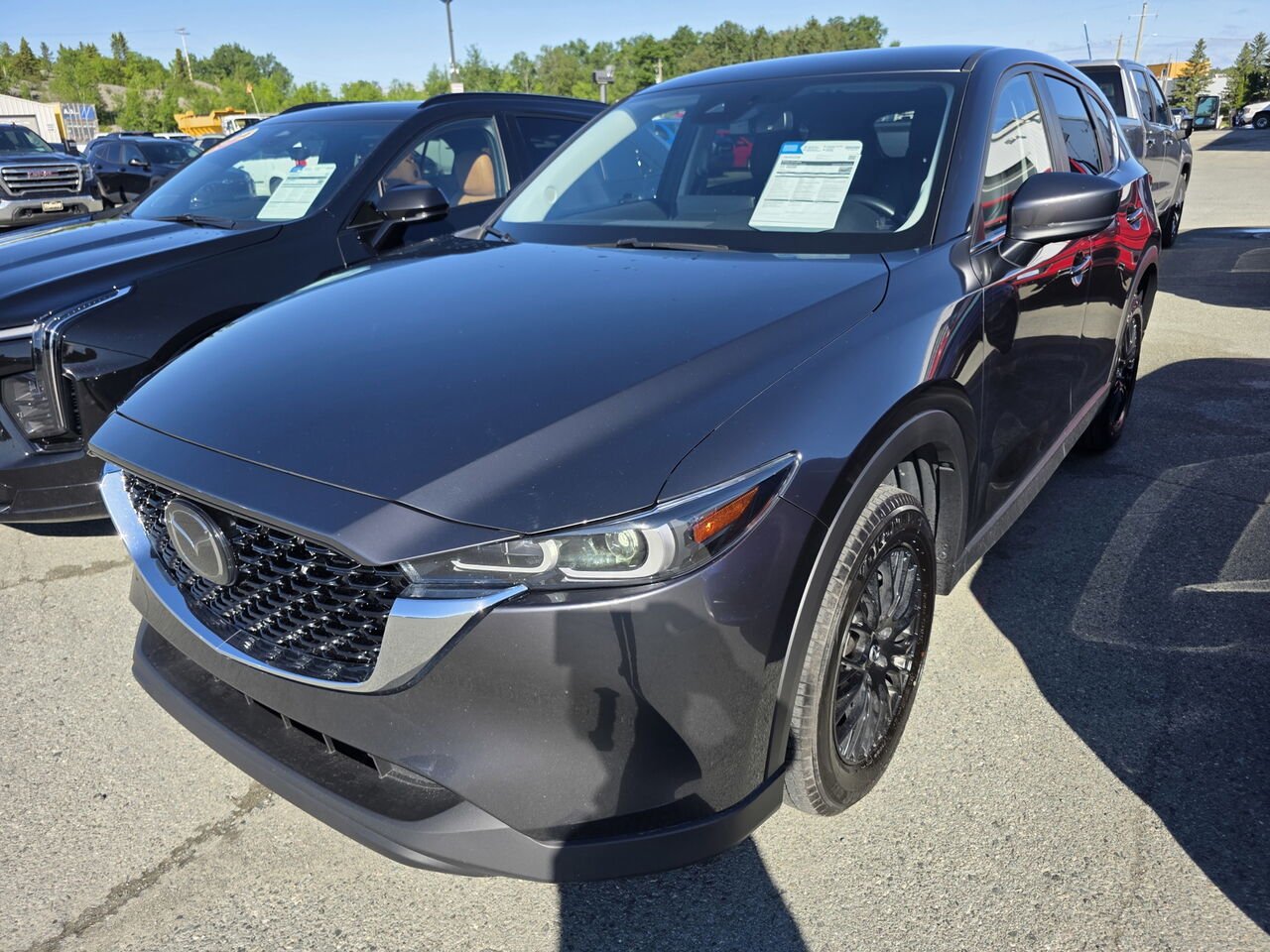 Mazda CX-5 GS 2024 Gris Rouyn-Noranda - photo #16