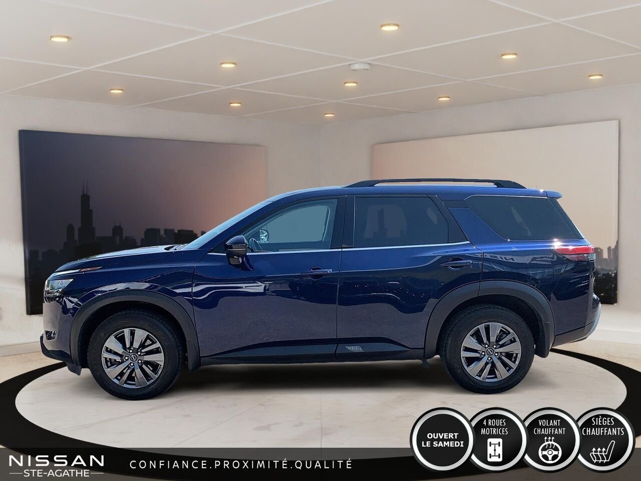 2024 Nissan Pathfinder Blue Saint-Jérôme - photo #5