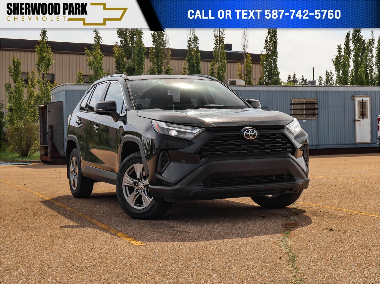 2024 Toyota RAV4 XLE AWD Black Sherwood Park - photo #0
