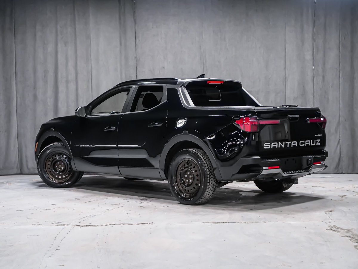 2022 Hyundai Santa Cruz APPLE CAR PLAY VOLANT CHAUFFANT 2 SET DE PNEU Black Montreal - photo #3