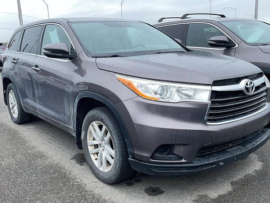 2014 Toyota HIGHLANDER AWD LE Grey