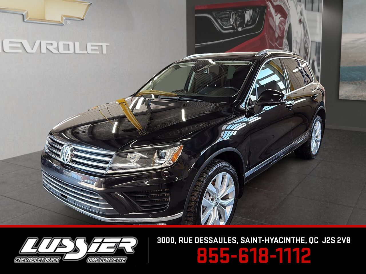 Black 2015 Volkswagen Touareg SUV / Crossover Automatic
