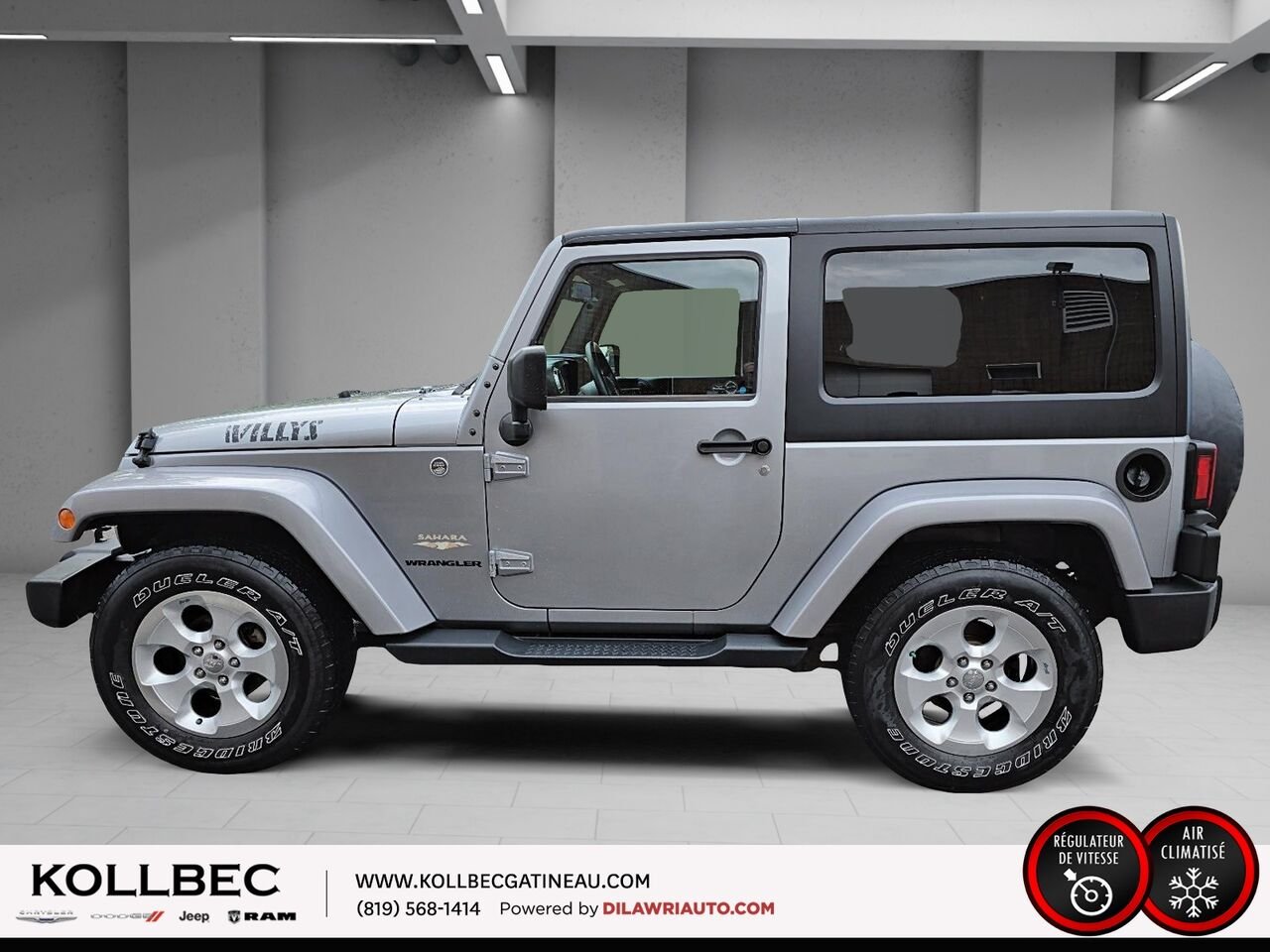 JEEP WRANGLER 26292 | Sahara 4x4 2015 Argent Gatineau - photo #17