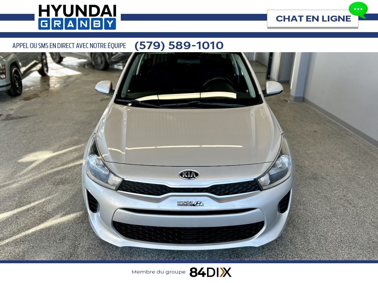 Kia Rio 5 portes 2018 Gris Granby - photo #2