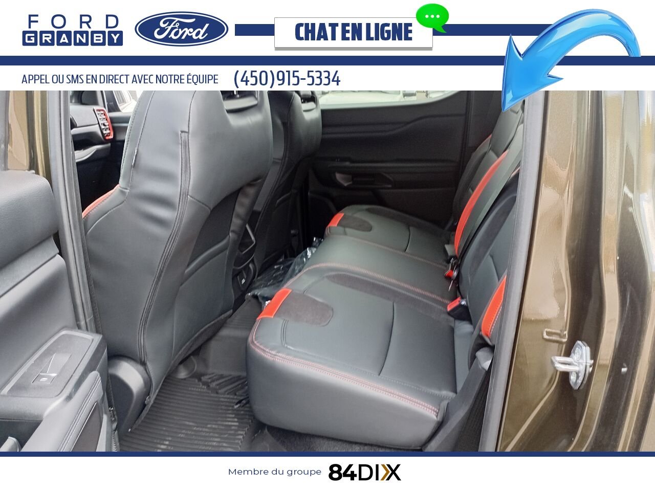Ford RANGER 2024 Vert Granby - photo #28