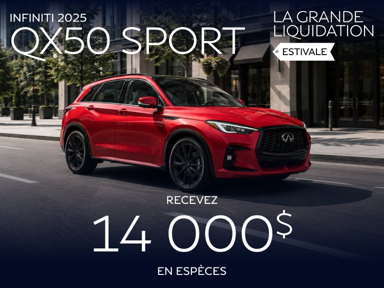 HGregoire inifiniti blainville Accueil juillet QX50 SPORT