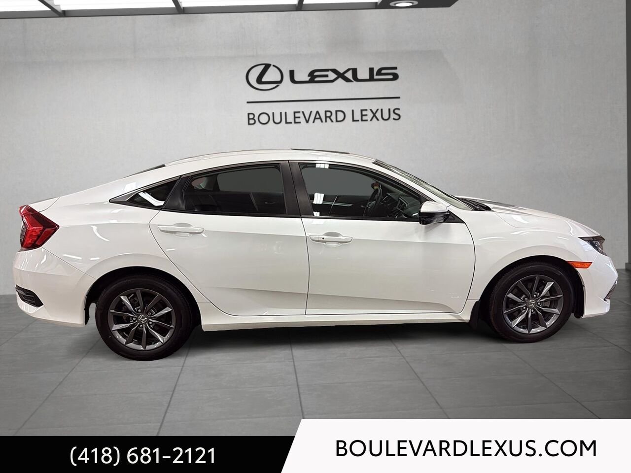 Honda Civic 601157A 2020 Blanc Québec - photo #2