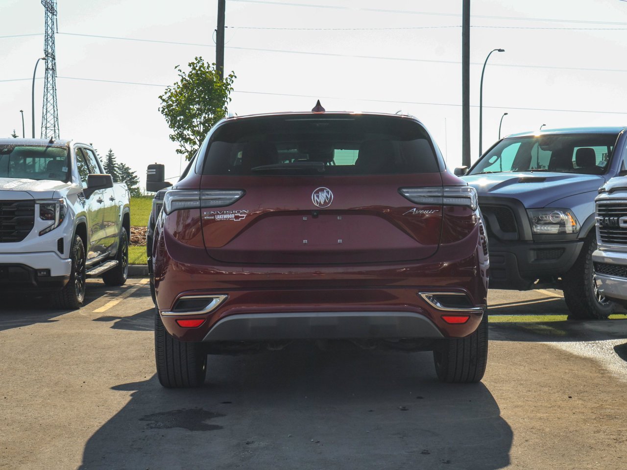 2022 Buick Envision AWD 4dr Avenir Red Sherwood Park - photo #6