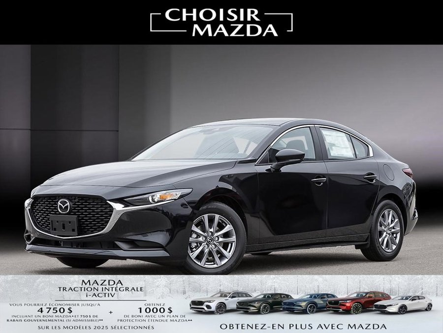 2025 Mazda Mazda3 2025 Jet Black Mica