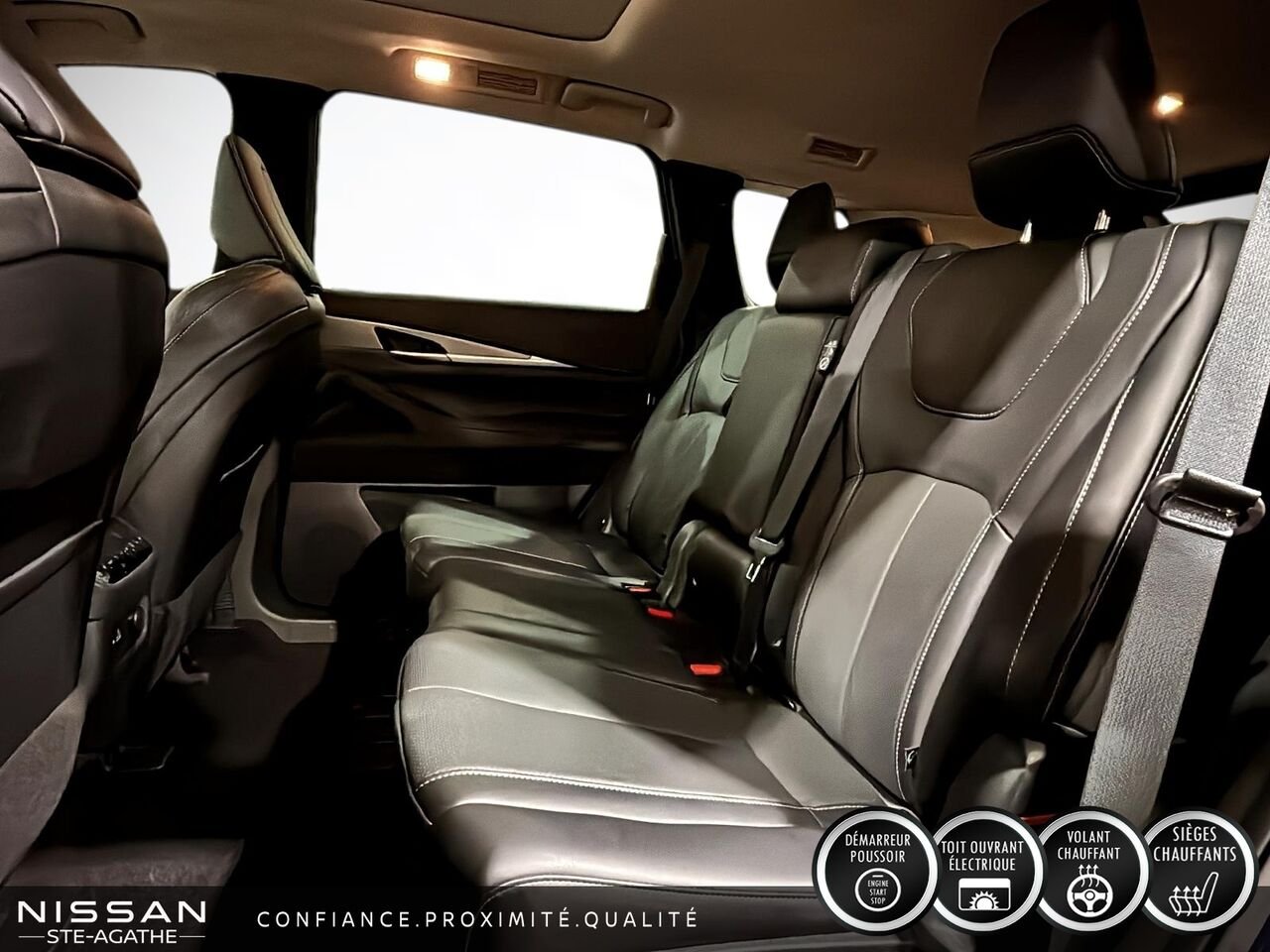 2024 INFINITI QX60 LUXE|TOIT| CUIR| CARPLAY Blue Saint-Jérôme - photo #8