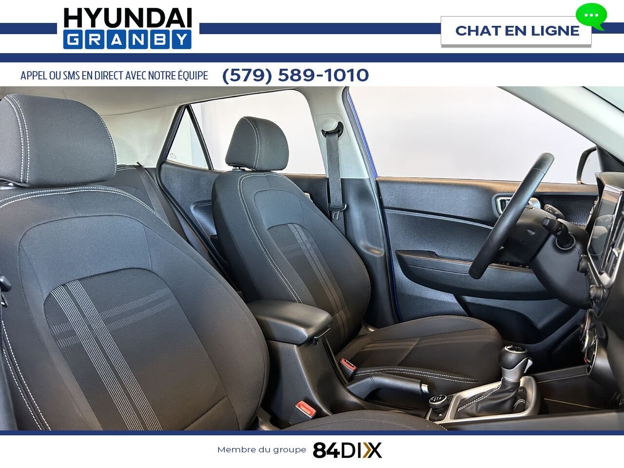 Hyundai Venue 2024 Bleu Granby - photo #20