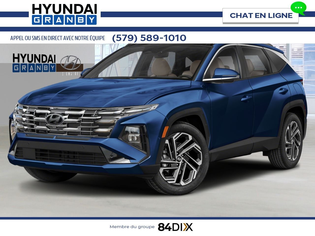 HYUNDAI Tucson 2026 Bleu océan Granby - photo #0