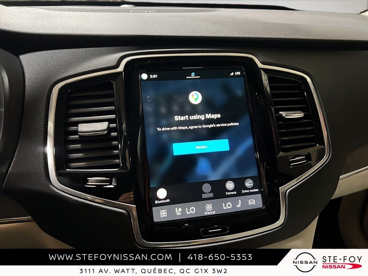 Volvo XC90 Recharge PLUS BRIGHT THEME PHEV 2024 Gris Ste-Foy - photo #18
