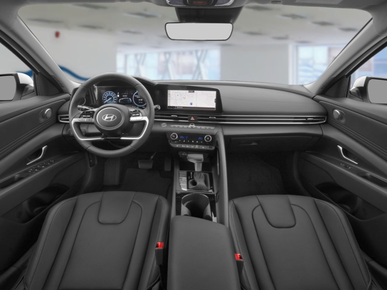 Hyundai Elantra hybride 2026 Blanc Atlas Blainville - photo #12