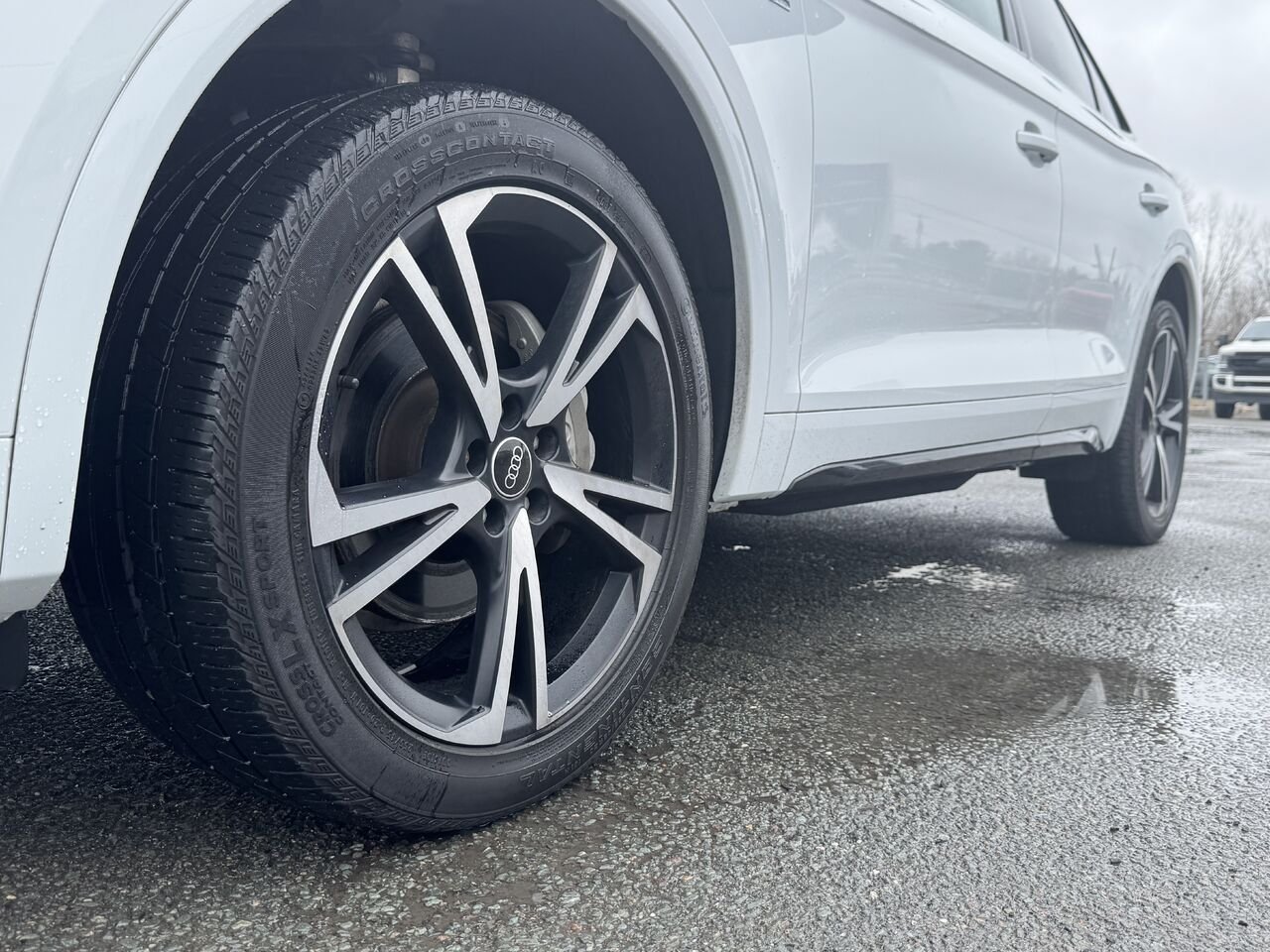 Audi Q5 Sportback Black Optic 2022 Blanc Granby - photo #11