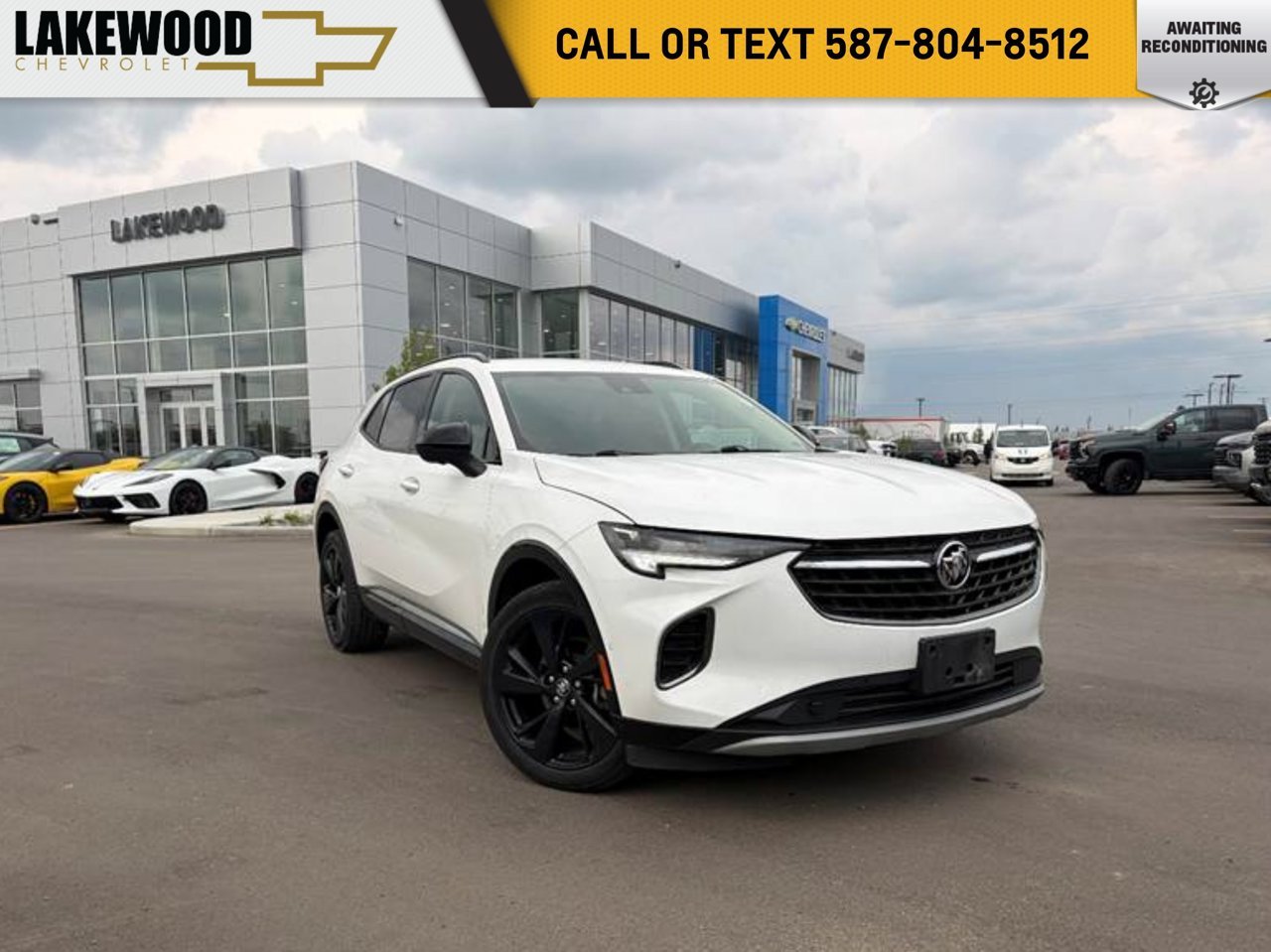 2022 Buick Envision AWD 4dr Essence White Sherwood Park - photo #0