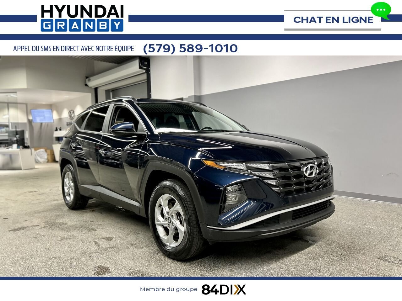 Hyundai Tucson 2022 Bleu Granby - photo #0