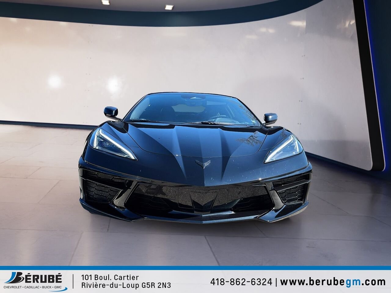 2025 CHEVROLET STINGRAY COUPE Stingray coupé 2 portes avec 1LT Black Rivière-du-Loup - photo #1