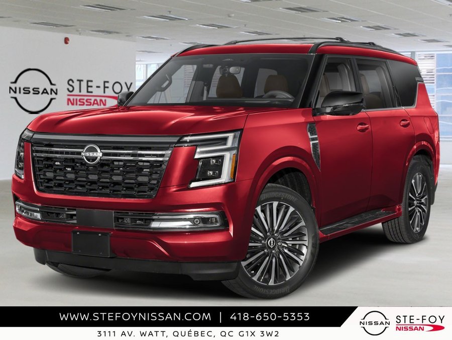 2026 NISSAN Armada 2026 Coulis Red Pearl