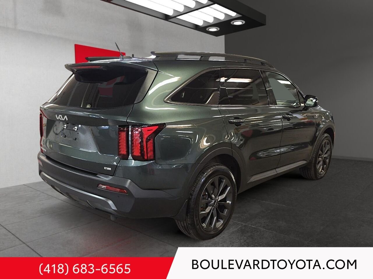 Kia Sorento 99802A-34 | X-LINE, AWD 2023 Vert Québec - photo #4