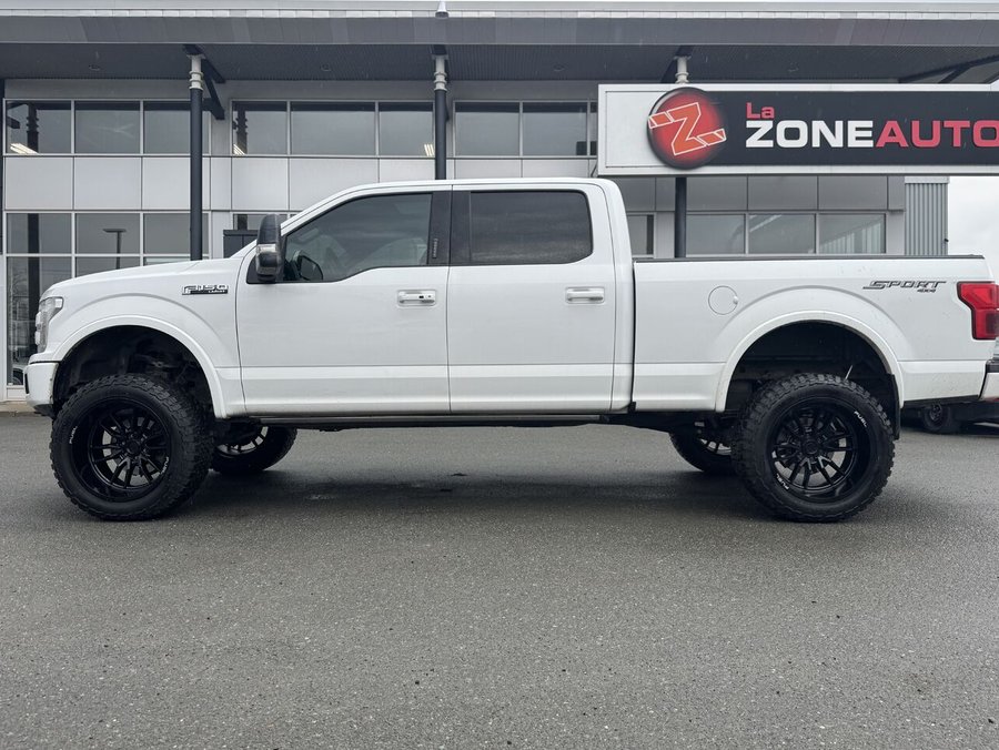 2018 Ford F-150 Lariat 2018 White