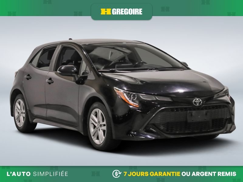 Toyota Corolla 821695 | SE MANUEL A/C NAV GR ELECT MAGS CAM RECUL BLUETOO 2021 Noir Laval - photo #0