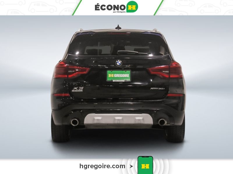 BMW X3 727822A | xDrive30i AUTO A/C CUIR TOIT NAV MAGS CAM BLUETOOT 2021 Noir Laval - photo #6