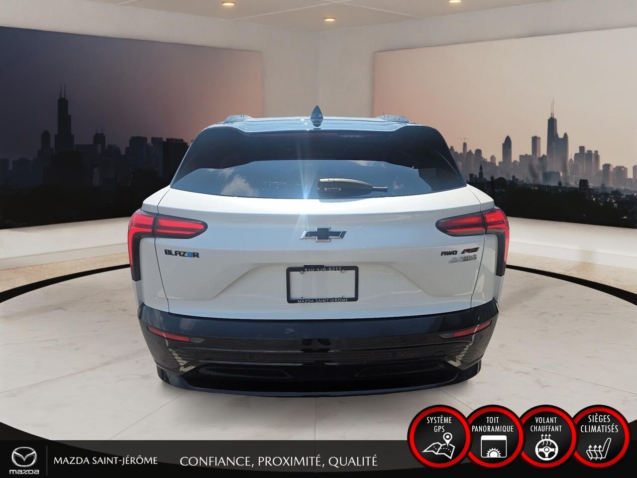 2025 Chevrolet Blazer EV White Ste-Agathe des Monts - photo #6