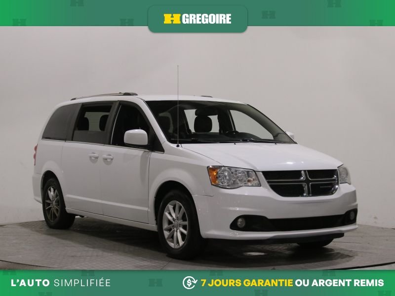 Dodge GR Caravan 821385 | Premium Plus AUTO AC CUIR GR ELECT MAGS CAM RECUL 2020 Blanc Laval - photo #0