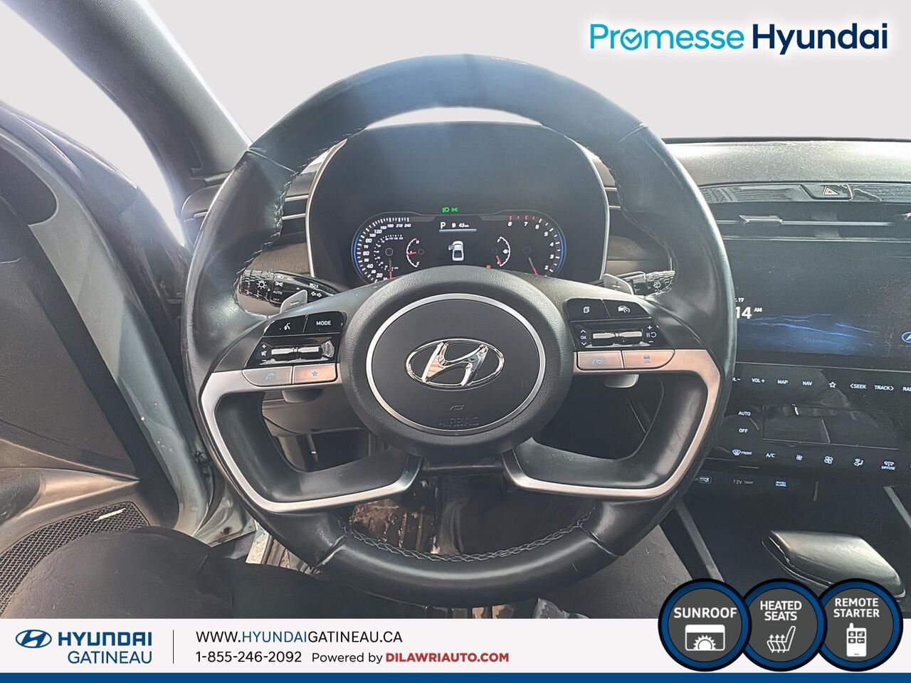 2023 Hyundai Santa Cruz Blue Gatineau - photo #8