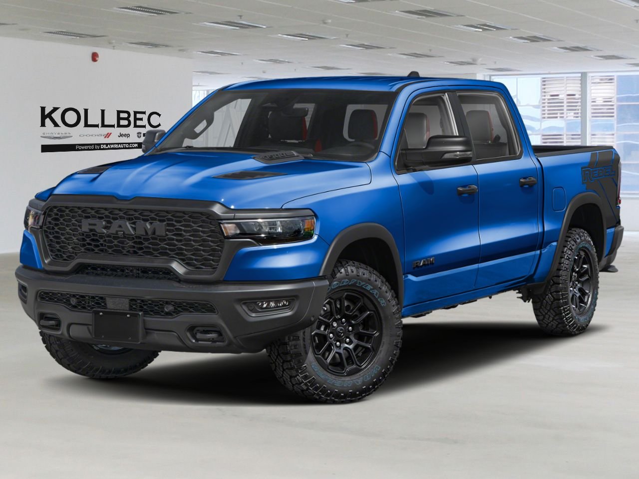 RAM 1500 261180 | Rebel cabine d'équipe 4x4 caisse de 5 pi 7 po 2026 Couche nacrée bleu hydro Gatineau - photo #0